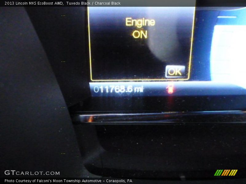 Tuxedo Black / Charcoal Black 2013 Lincoln MKS EcoBoost AWD