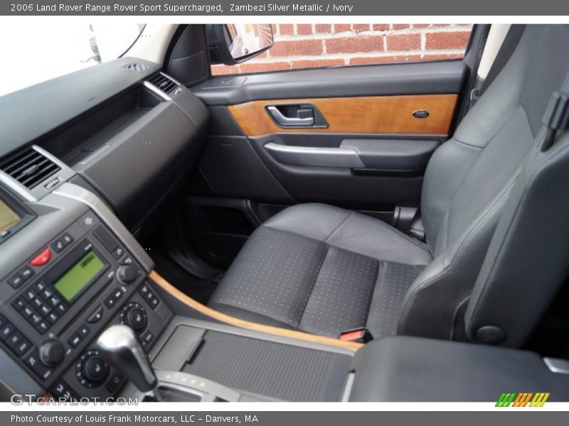 Zambezi Silver Metallic / Ivory 2006 Land Rover Range Rover Sport Supercharged
