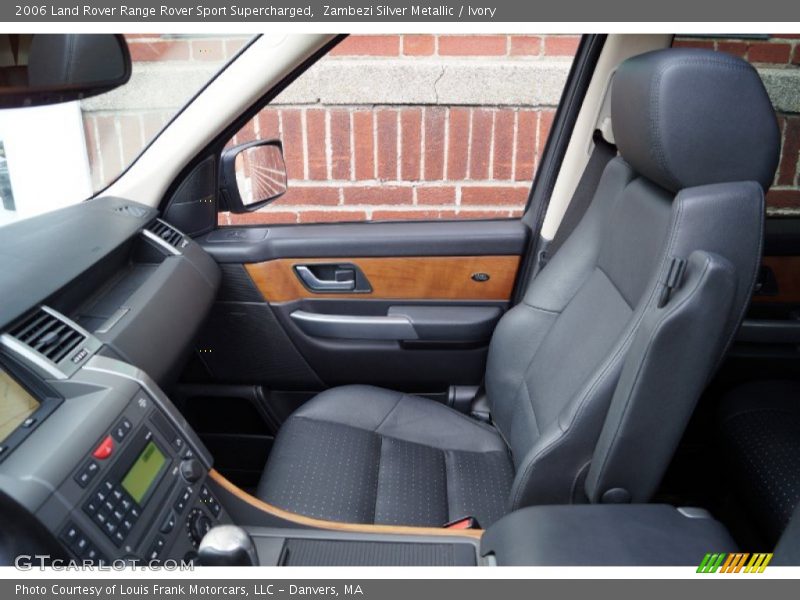 Zambezi Silver Metallic / Ivory 2006 Land Rover Range Rover Sport Supercharged