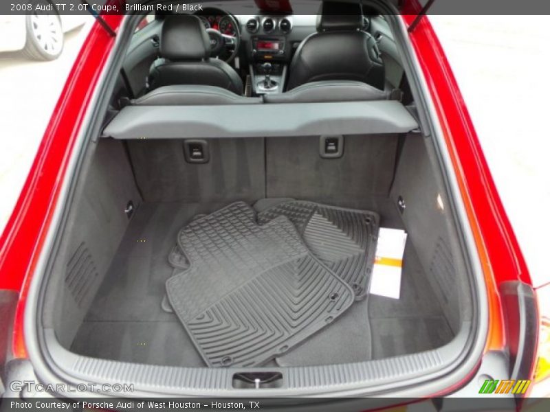 Brilliant Red / Black 2008 Audi TT 2.0T Coupe