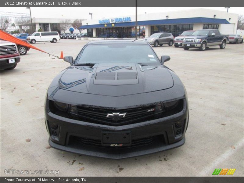 Black / Black 2012 Chevrolet Camaro ZL1
