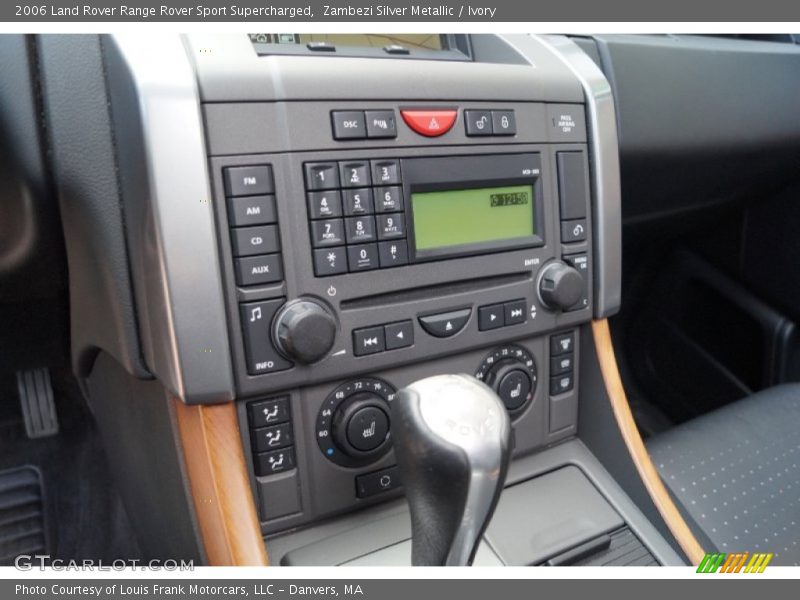 Zambezi Silver Metallic / Ivory 2006 Land Rover Range Rover Sport Supercharged