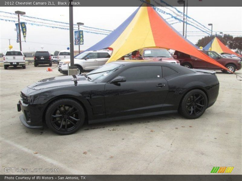 Black / Black 2012 Chevrolet Camaro ZL1