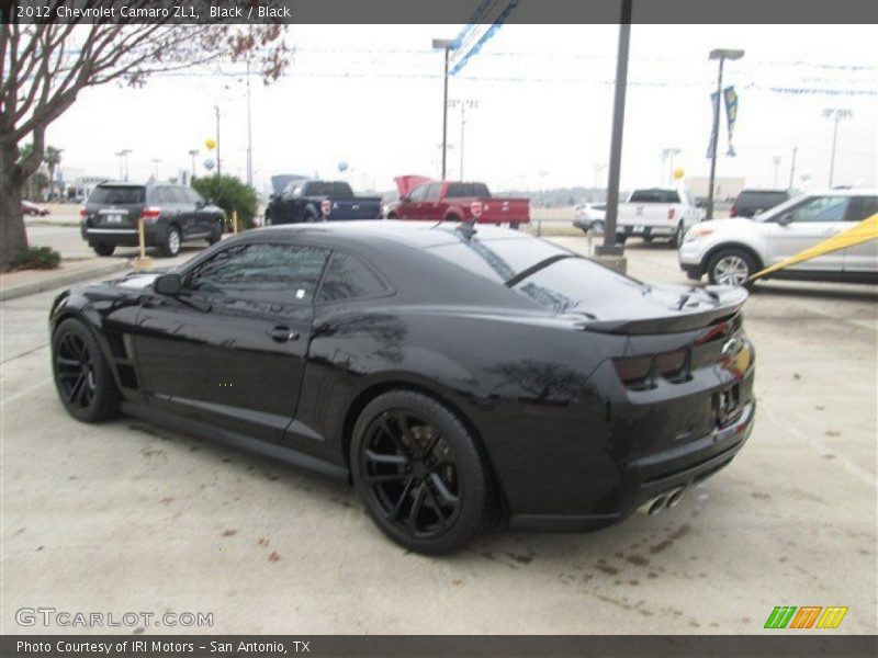 Black / Black 2012 Chevrolet Camaro ZL1