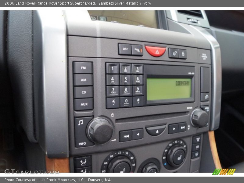 Zambezi Silver Metallic / Ivory 2006 Land Rover Range Rover Sport Supercharged
