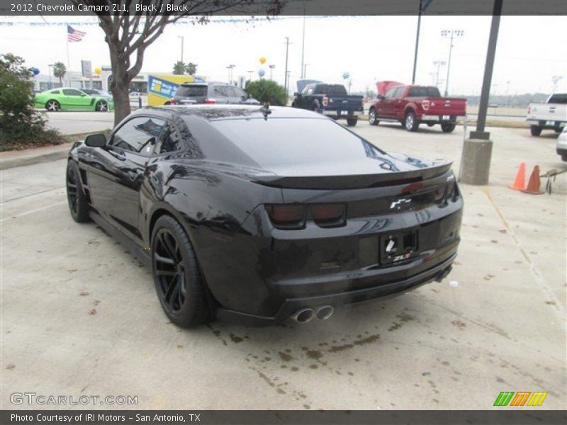 Black / Black 2012 Chevrolet Camaro ZL1
