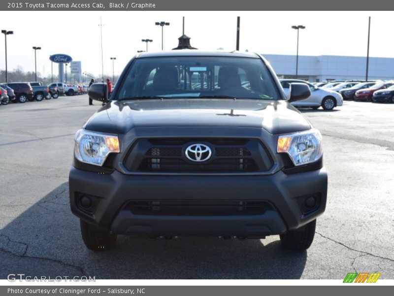 Black / Graphite 2015 Toyota Tacoma Access Cab