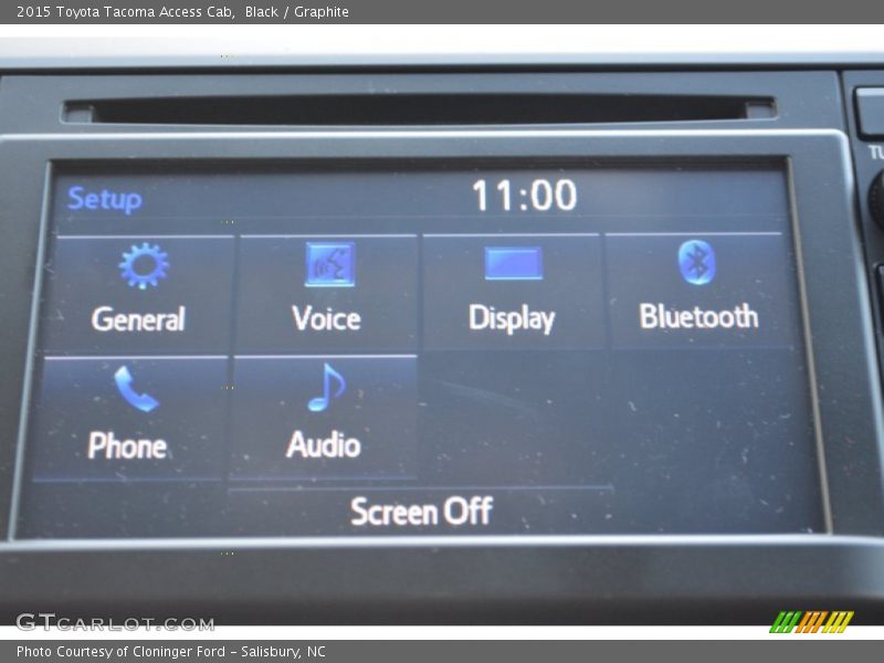 Black / Graphite 2015 Toyota Tacoma Access Cab