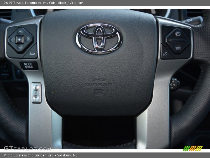 Black / Graphite 2015 Toyota Tacoma Access Cab