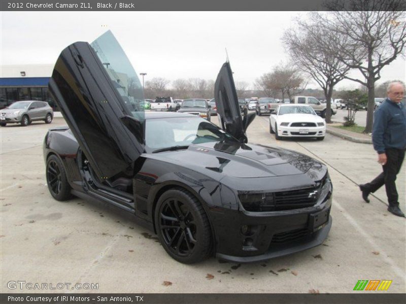 Black / Black 2012 Chevrolet Camaro ZL1