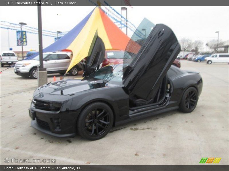 Black / Black 2012 Chevrolet Camaro ZL1