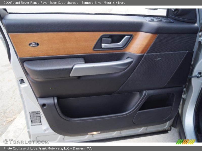 Zambezi Silver Metallic / Ivory 2006 Land Rover Range Rover Sport Supercharged