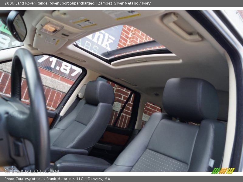 Zambezi Silver Metallic / Ivory 2006 Land Rover Range Rover Sport Supercharged