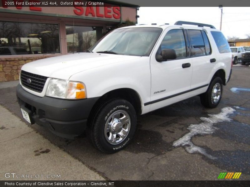 Oxford White / Graphite 2005 Ford Explorer XLS 4x4