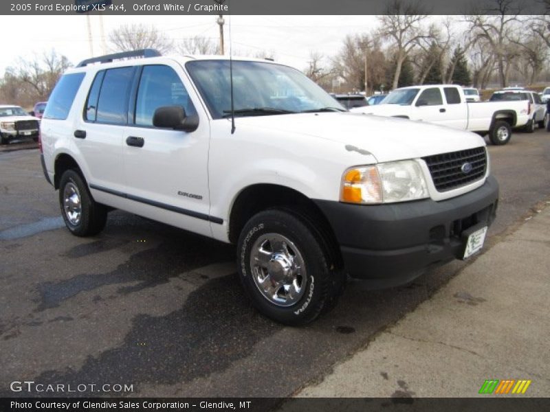 Oxford White / Graphite 2005 Ford Explorer XLS 4x4