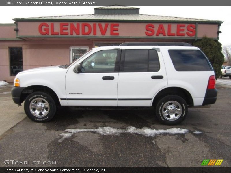 Oxford White / Graphite 2005 Ford Explorer XLS 4x4