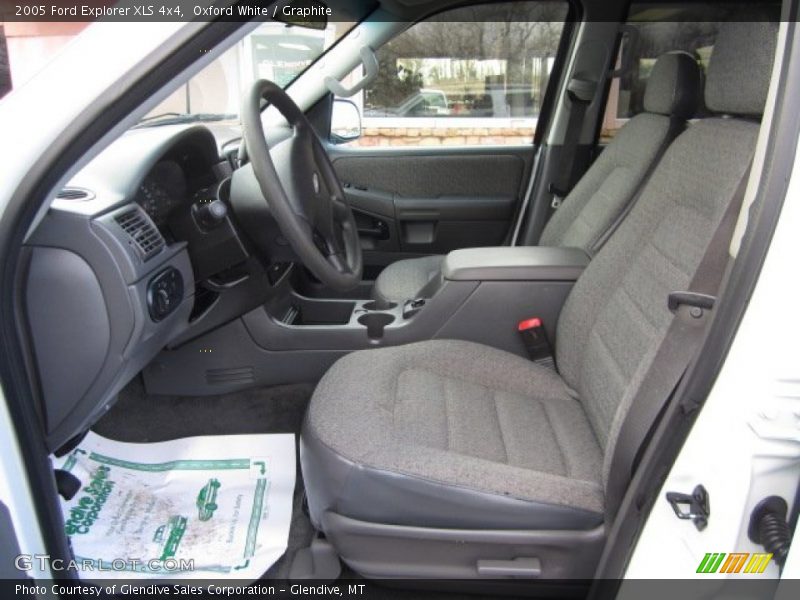 Oxford White / Graphite 2005 Ford Explorer XLS 4x4