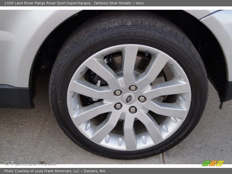 Zambezi Silver Metallic / Ivory 2006 Land Rover Range Rover Sport Supercharged