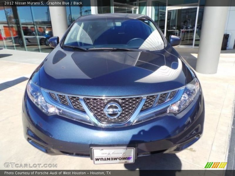 Graphite Blue / Black 2012 Nissan Murano S