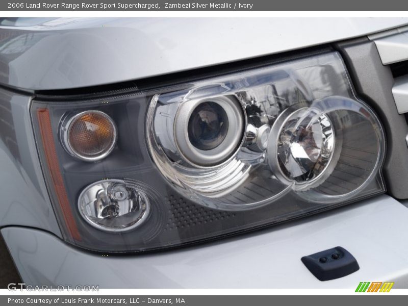 Zambezi Silver Metallic / Ivory 2006 Land Rover Range Rover Sport Supercharged