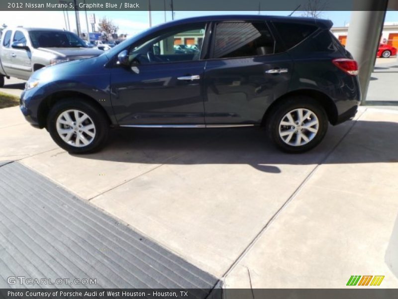 Graphite Blue / Black 2012 Nissan Murano S