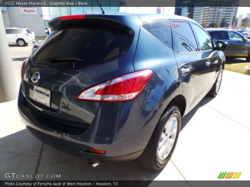 Graphite Blue / Black 2012 Nissan Murano S