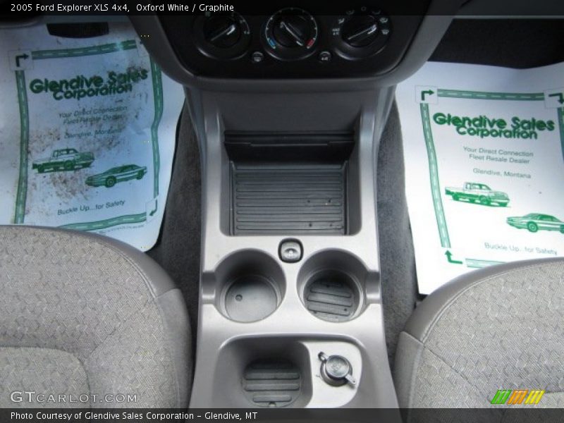 Oxford White / Graphite 2005 Ford Explorer XLS 4x4