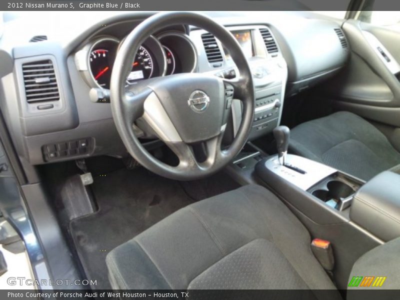 Graphite Blue / Black 2012 Nissan Murano S