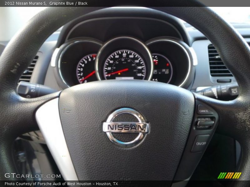 Graphite Blue / Black 2012 Nissan Murano S