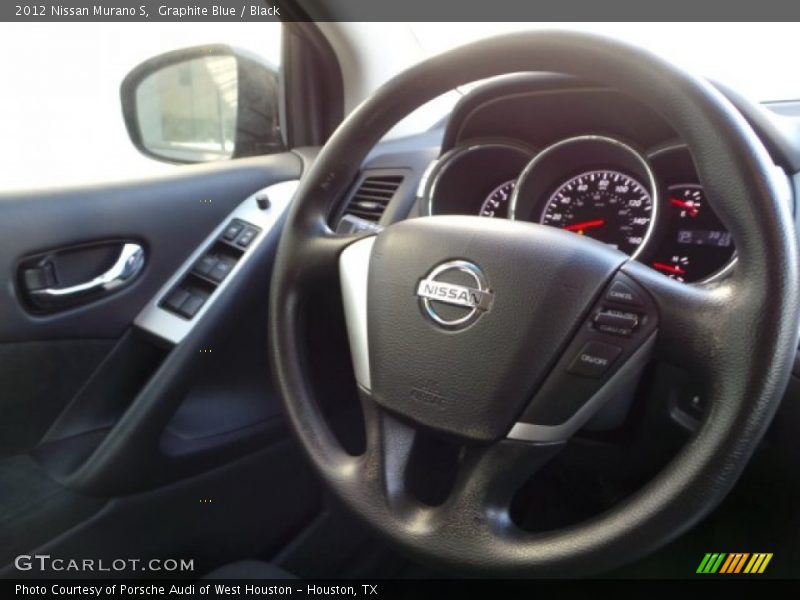 Graphite Blue / Black 2012 Nissan Murano S