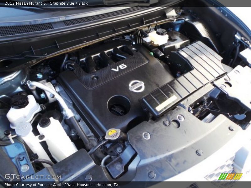 Graphite Blue / Black 2012 Nissan Murano S