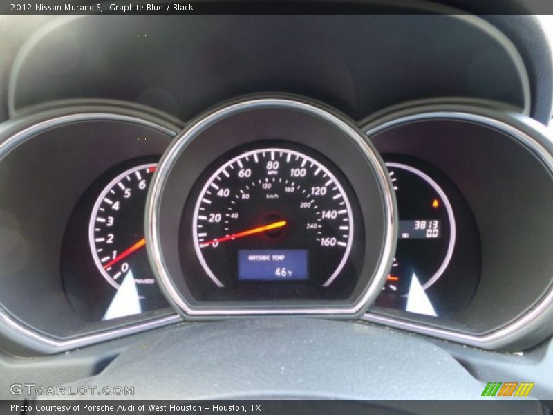 Graphite Blue / Black 2012 Nissan Murano S