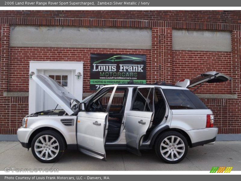 Zambezi Silver Metallic / Ivory 2006 Land Rover Range Rover Sport Supercharged