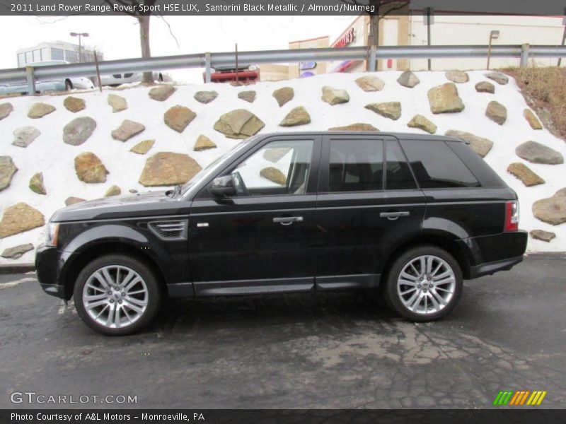 Santorini Black Metallic / Almond/Nutmeg 2011 Land Rover Range Rover Sport HSE LUX