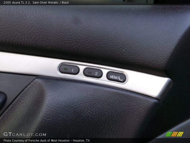 Satin Silver Metallic / Black 2005 Acura TL 3.2