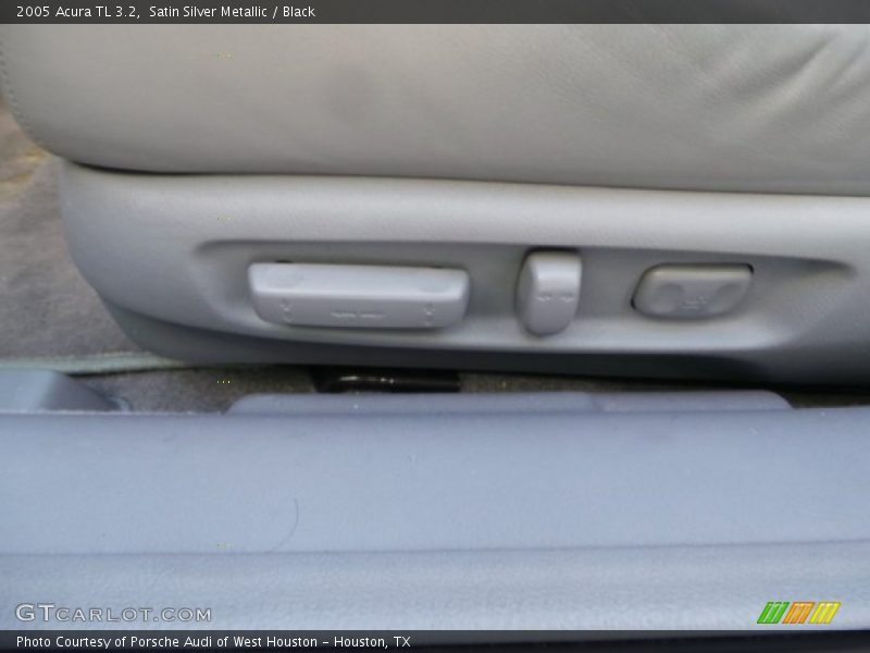 Satin Silver Metallic / Black 2005 Acura TL 3.2
