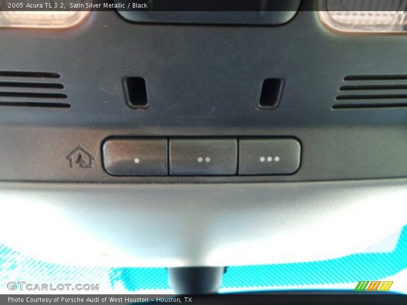 Satin Silver Metallic / Black 2005 Acura TL 3.2