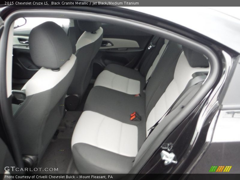 Black Granite Metallic / Jet Black/Medium Titanium 2015 Chevrolet Cruze LS