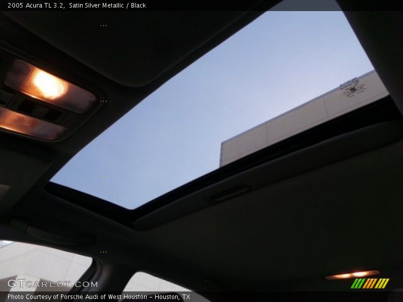 Satin Silver Metallic / Black 2005 Acura TL 3.2