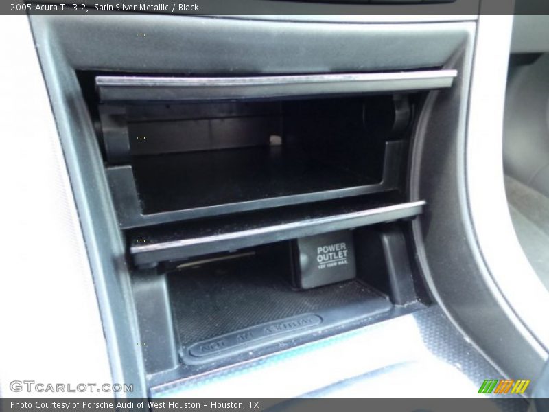 Satin Silver Metallic / Black 2005 Acura TL 3.2