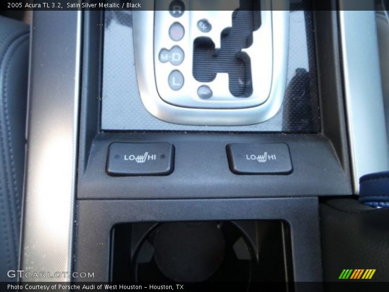 Satin Silver Metallic / Black 2005 Acura TL 3.2