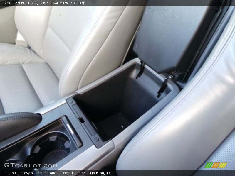 Satin Silver Metallic / Black 2005 Acura TL 3.2