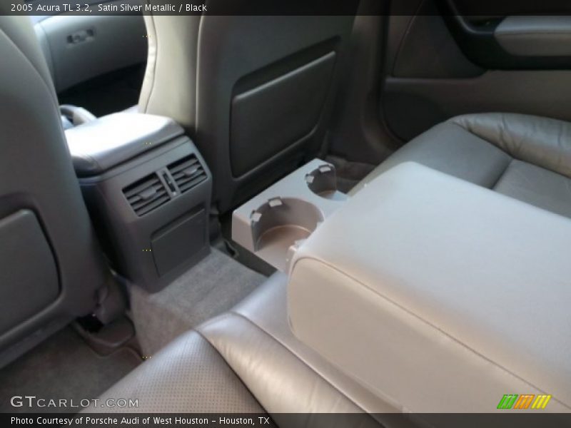 Satin Silver Metallic / Black 2005 Acura TL 3.2