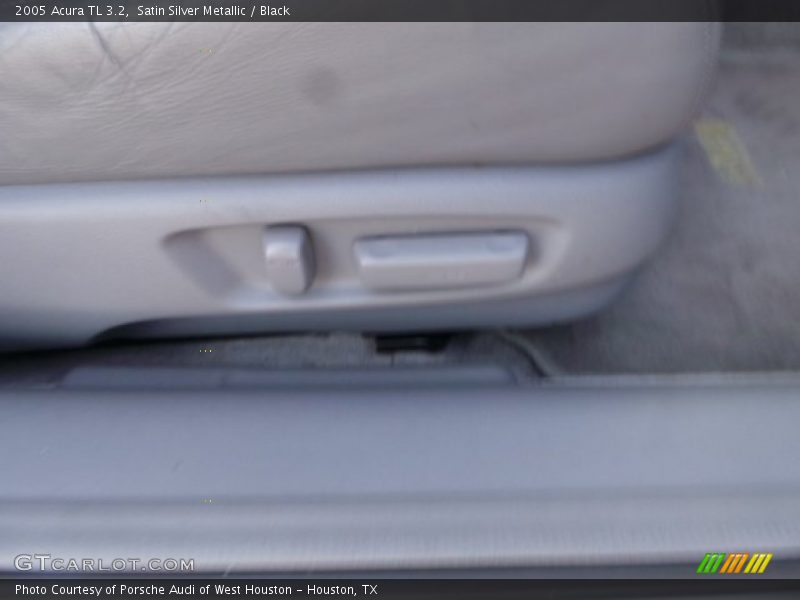Satin Silver Metallic / Black 2005 Acura TL 3.2