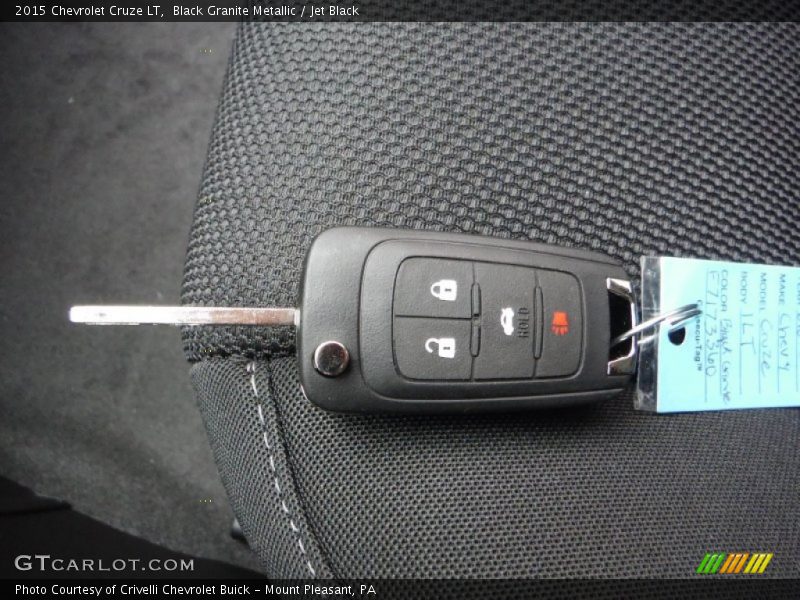 Keys of 2015 Cruze LT