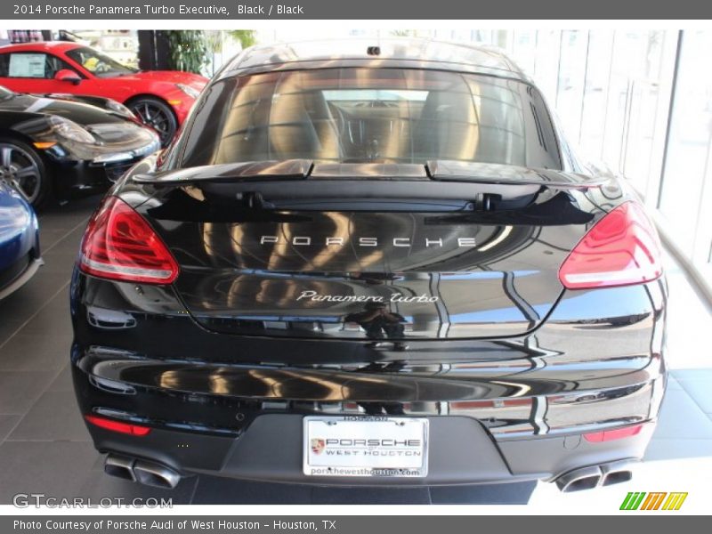 Black / Black 2014 Porsche Panamera Turbo Executive