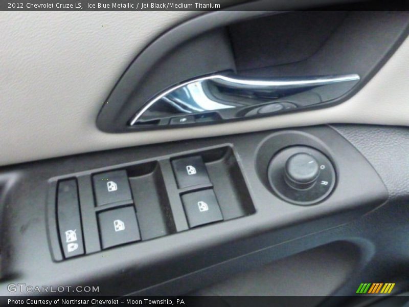 Ice Blue Metallic / Jet Black/Medium Titanium 2012 Chevrolet Cruze LS