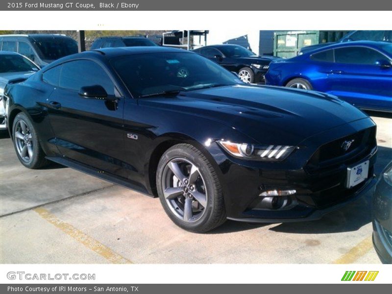 Black / Ebony 2015 Ford Mustang GT Coupe