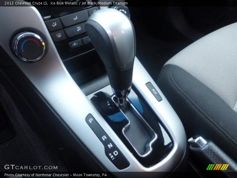 Ice Blue Metallic / Jet Black/Medium Titanium 2012 Chevrolet Cruze LS
