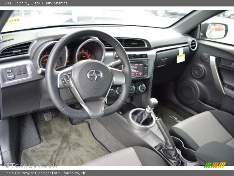 Black / Dark Charcoal 2015 Scion tC